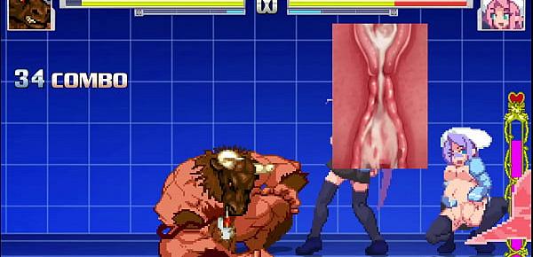  Minotaur Vs Girls (MUGEN)